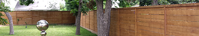 Residential fencing